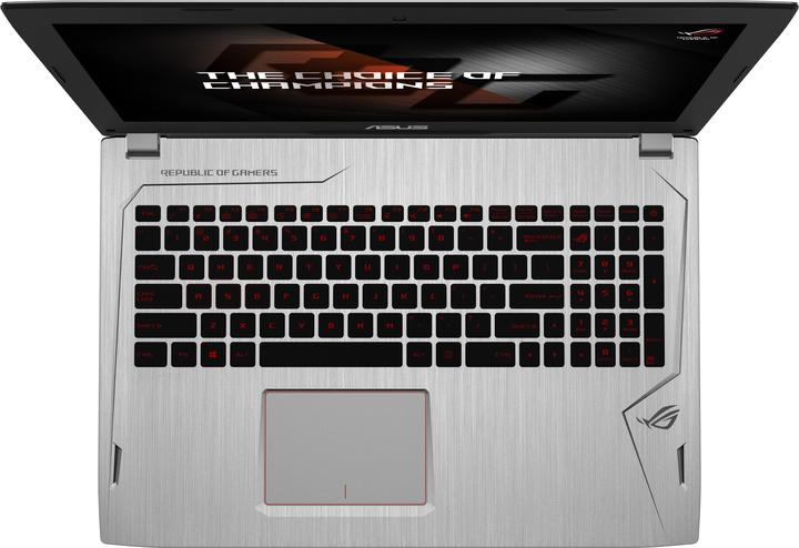 Actual product image ASUS Rog Strix Gl502vm-Fy172t (15.60", 256 GB, 16 GB, CH, Intel Core i7-7700HQ)