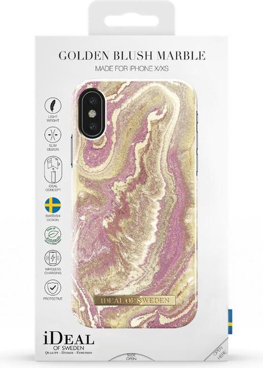 Actual product image iDeal Of Sweden Blush Marble (Apple iPhone X)