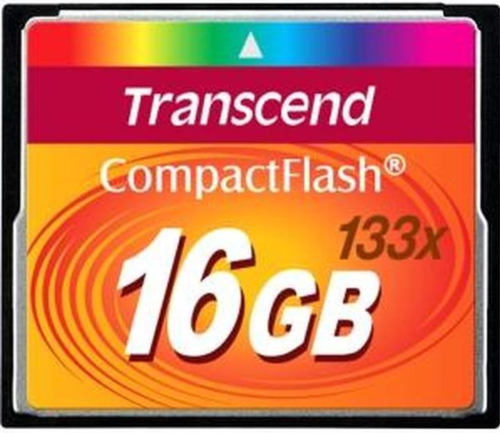 Image du produit Transcend Carte CompactFlash Ultra Speed (16 Go, CF)