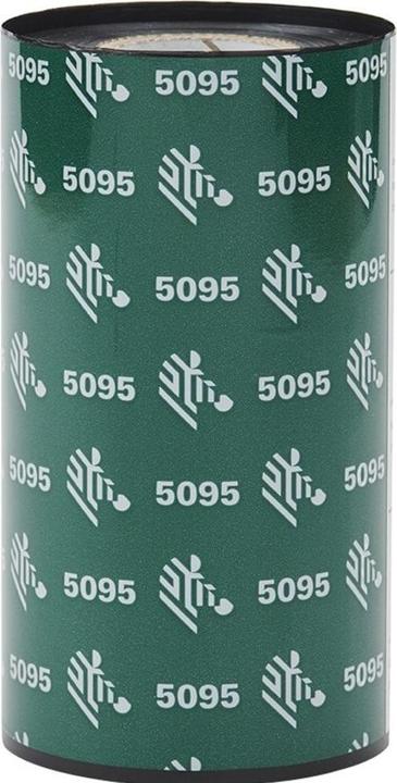 Actual product image Zebra RIBBON 5095 RESIN 40MM BOX (4 cm, Black)