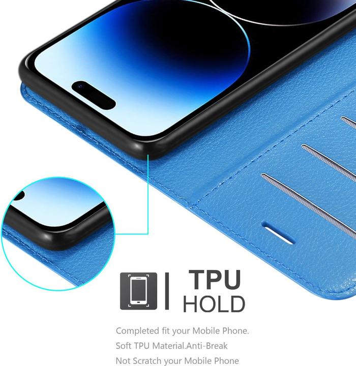 Immagine prodotto Cadorabo Custodia per Apple iPhone 14 PRO in stile Book Stand (Apple iPhone 14 Pro)