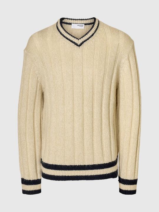 Immagine prodotto Selected Homme Wollmix Pullover mit V-Ausschnitt (XL)