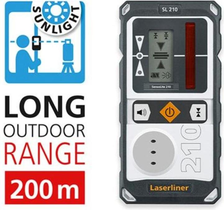Actual product image Laserliner Rotary laser Cubus 210S Set