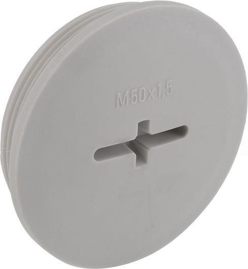 Image du produit Lapp Bouchon Obturation Pe Plastique Gris M50