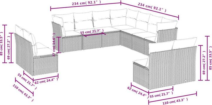 Produktbild vidaXL Felicity