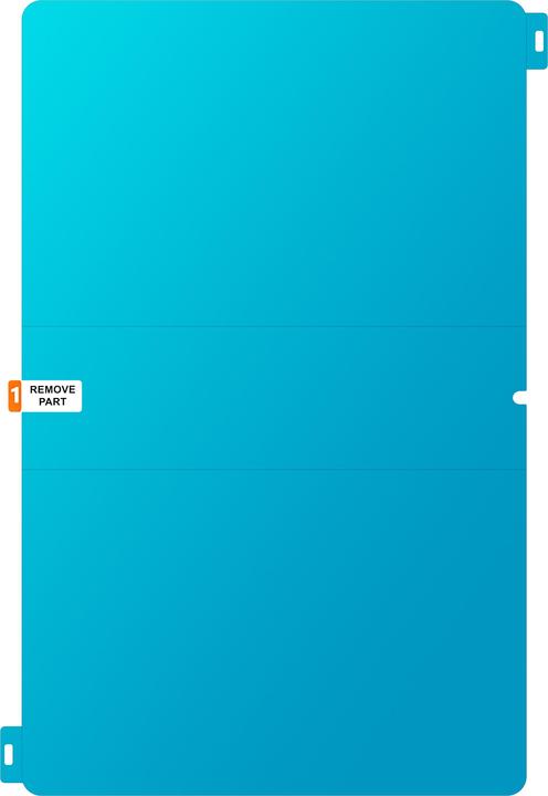 Actual product image Samsung Display Schutzfolie (1 Piece, Galaxy Tab S11 Ultra)