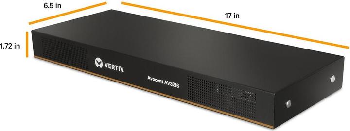 Actual product image Vertiv 16 Port Autoview Kvm