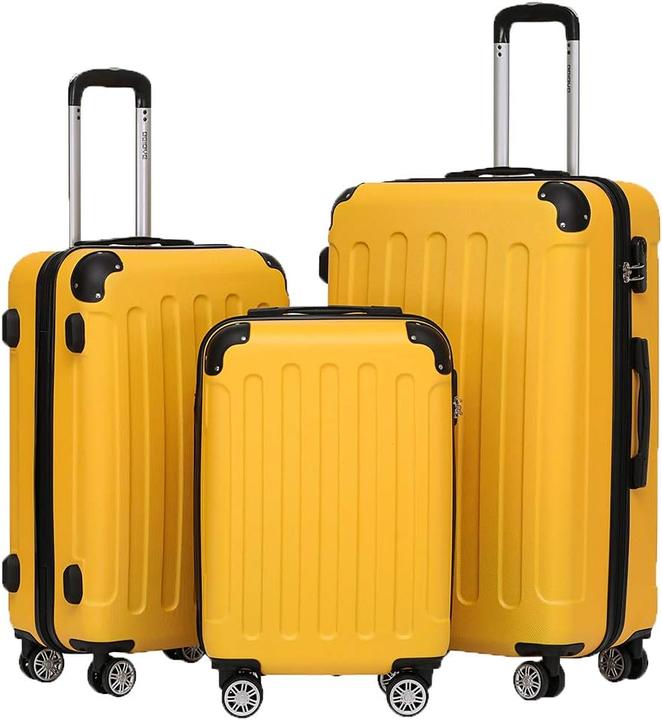 Beibye 3-teiliges Hartschalenkoffer-Set (110 l)