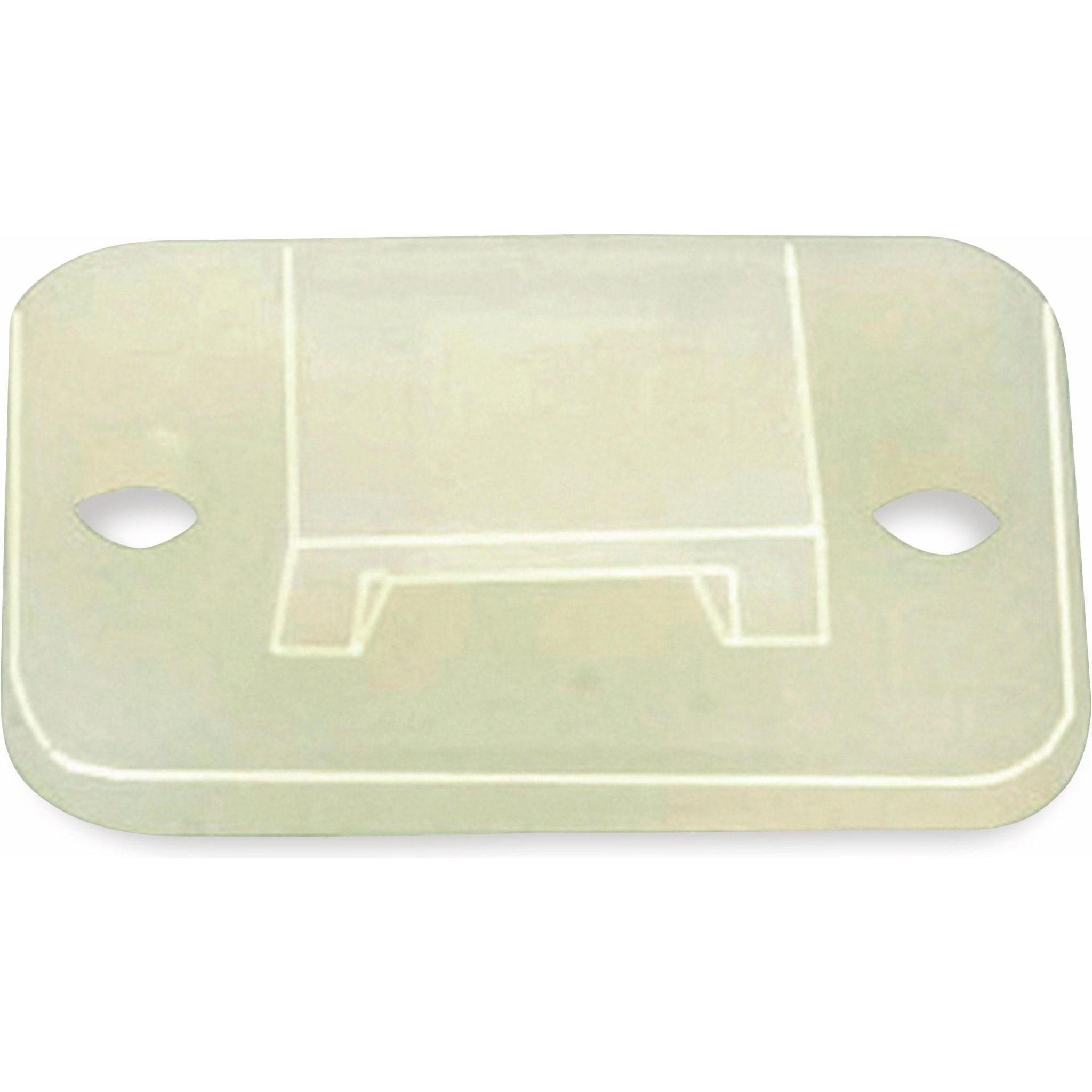 HellermannTyton, Kabelbinder, Befestigungssockel 20x14mm TY3G1S (Befestigungsschlaufen, 20 mm, 100 Stk.)