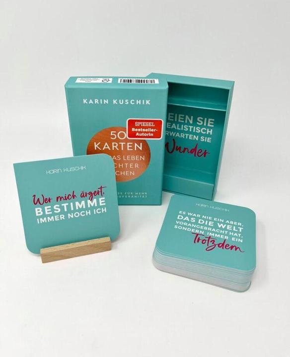 Image du produit 50 Karten, die das Leben leichter machen (Allemand, Karin Kuschik, 2023)