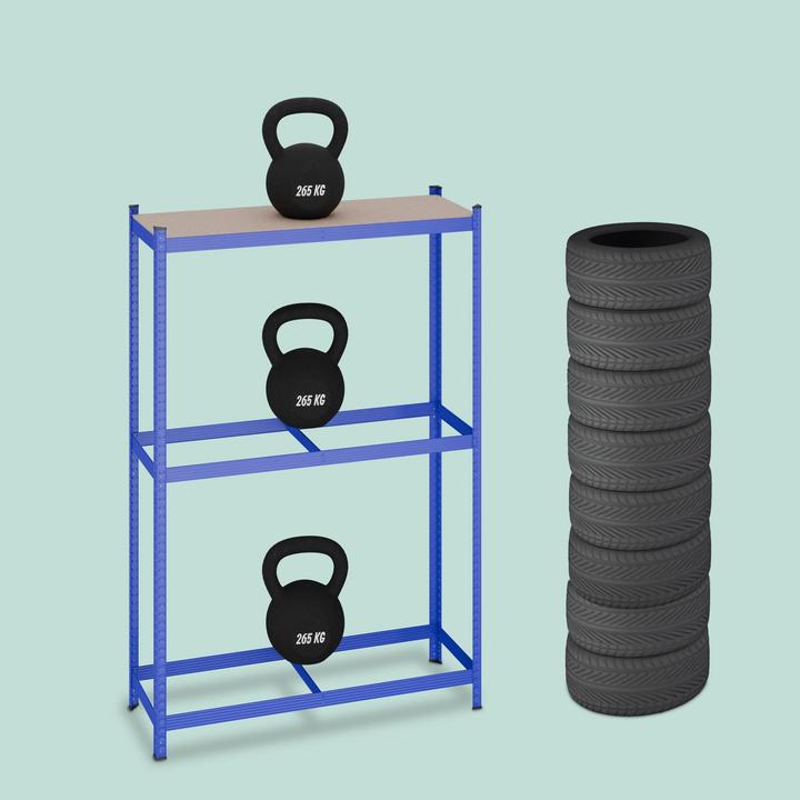 Actual product image Relaxdays Tyre rack