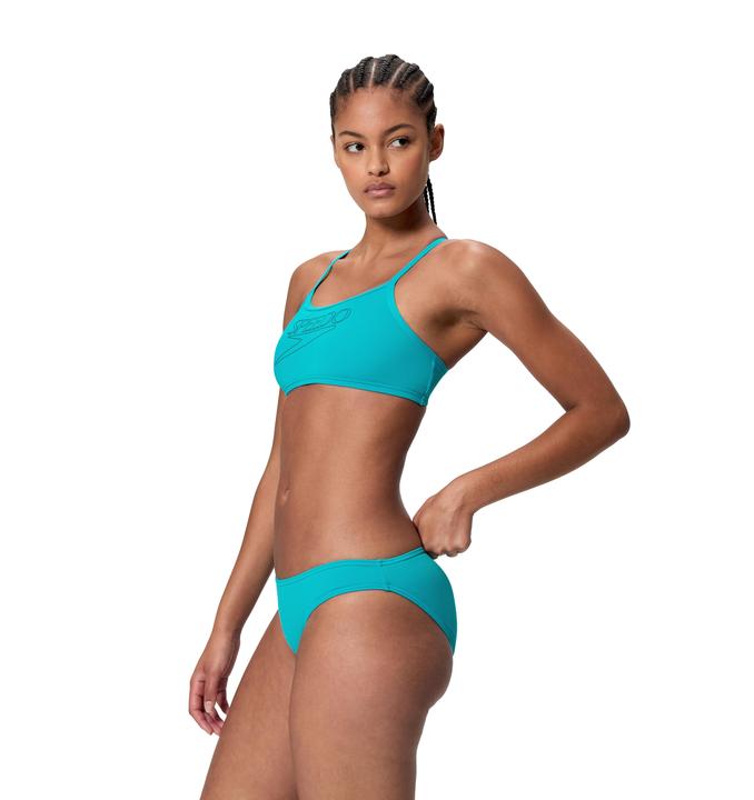 Image du produit Speedo Women's Endurance+ Logo Thin Strap Two Piece (40)