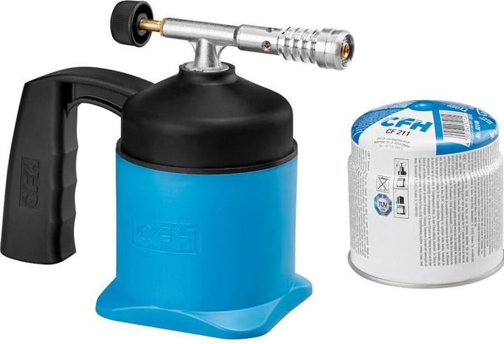 Produktbild CFH Lötlampe Lötmeister LM 1000 inkl. 1 Butandruckgaskartusche 52156