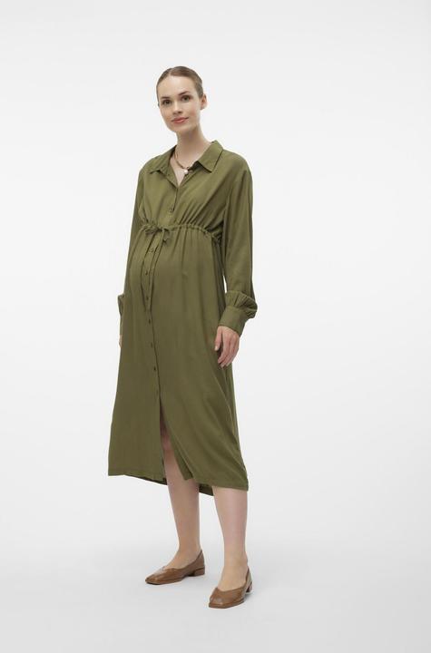 Actual product image Mamalicious MLIMAN Umstandskleid Hemdblusenkleid (M)
