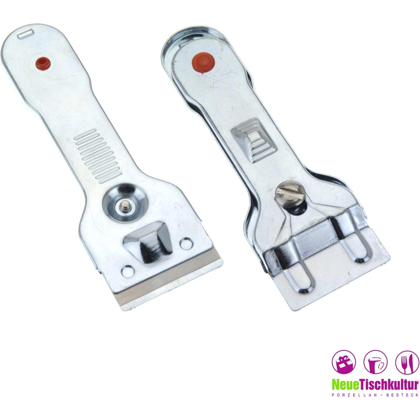 Thumbnail - neuetischkultur Keramikfeld-Schaber, Reinigungsutensil, Silber