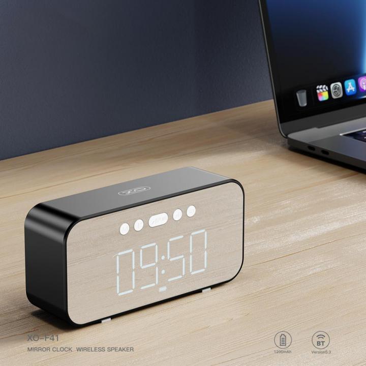 Produktbild xO Funklautsprecher F41 Wecker schwarz