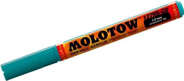 Image du produit Molotow MARQUEUR ACRYLIQUE 1.5mm BLEU LAGUE (Bleu lagon, 1.50 mm, 1 x)
