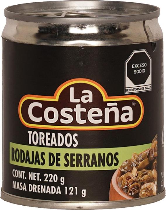 La Costeña Rodajas de Serranos Toreados (220 g)