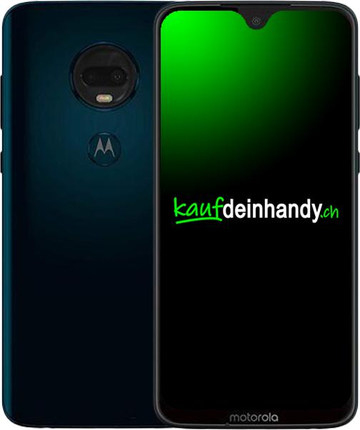 Produktbild Kaufdeinhandy.ch Motorola Moto G7 Plus (64 GB, Blau, C / Gut)