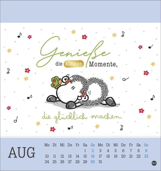 Produktbild sheepworld Postkartenkalender 2026 (16 x 17 cm, Harter Einband, Deutsch)