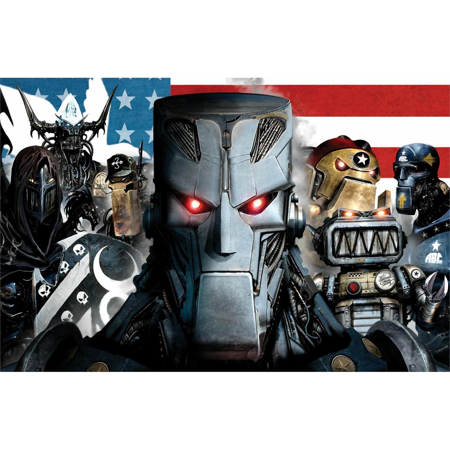 Thumbnail - Rock Saws ZEE PRODUCTION Puzzle 2000 AD: A.B.C.Warriors 500 Teile (500 Teile)