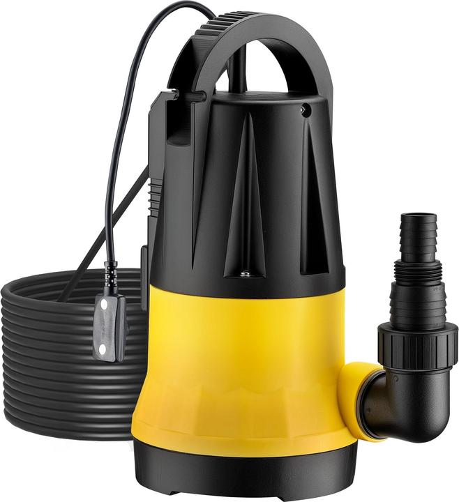 Produktbild Wiltec Tauchpumpe mit Sensor 900W Tiefbrunnenpumpe 15000l/h Wasserpumpe Pumpe (Klarwasserpumpe)