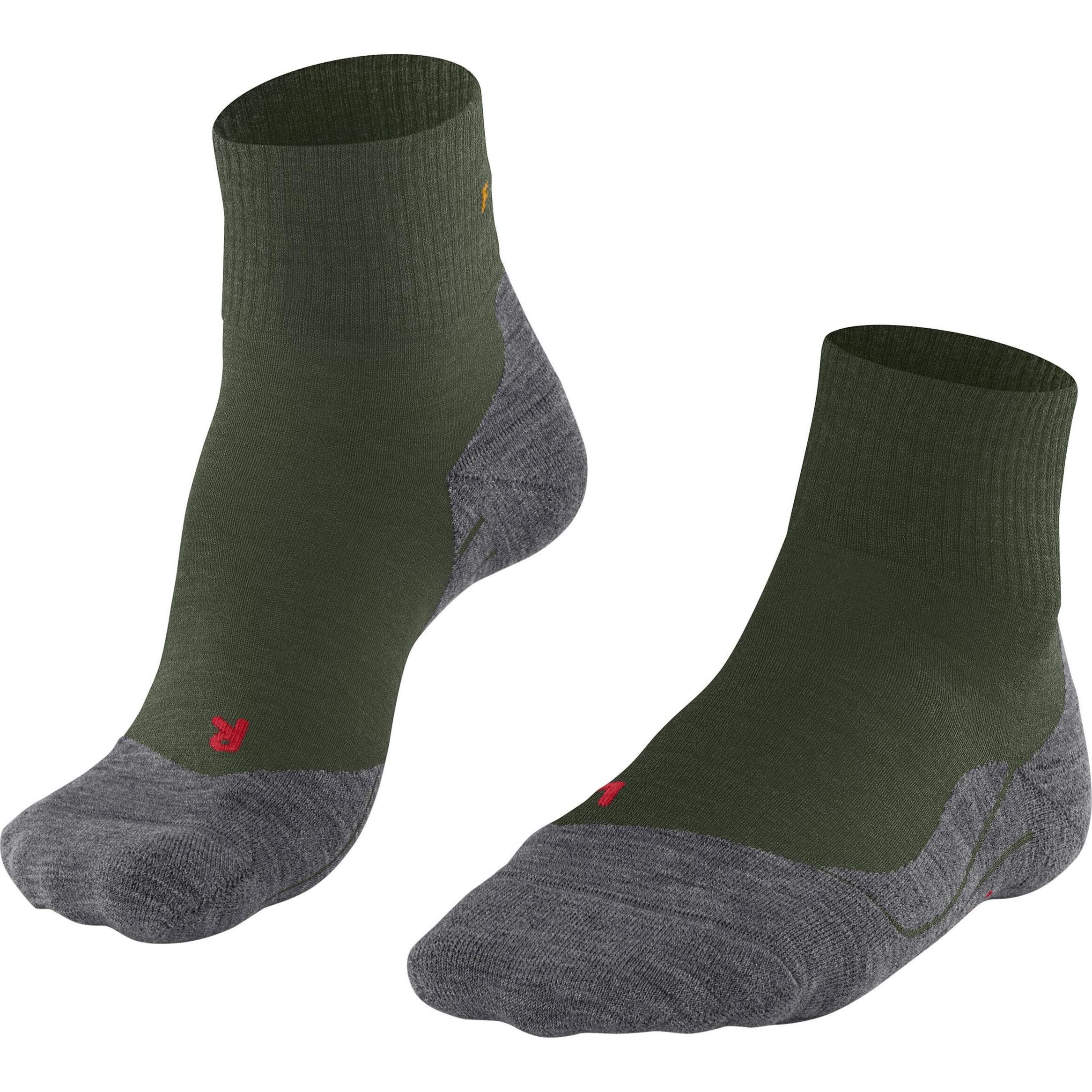 Falke, Herren, Sportsocken, TK5 Wander Short (44 - 45), Grün
