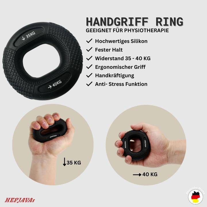 Produktbild Hepjavas 6in1 Handkraft-Trainingsset für Reha & Krafttraining