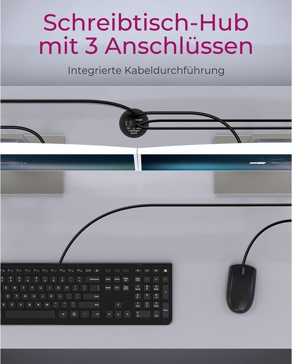 Produktbild Icy Box IB-Hub1404A (USB-A, 3 Ports)