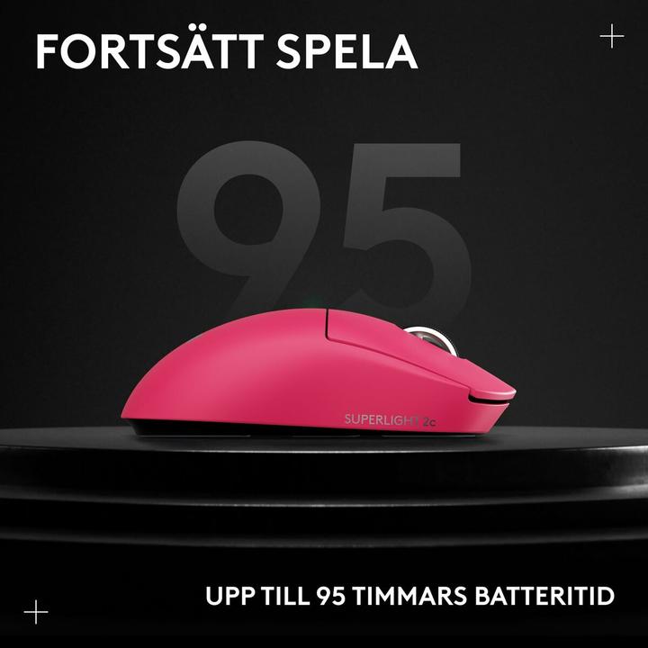 Image du produit Logitech Pro X Superlight 2c Compact (Filaire, Sans fil)
