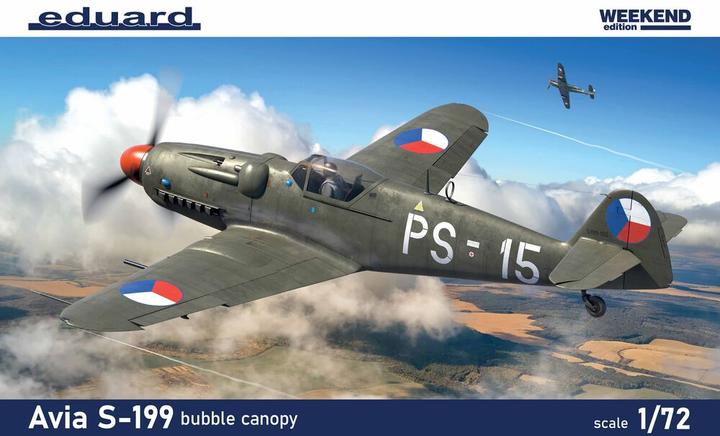 Produktbild Eduard S-199 bubble canopy 1/72 EDUARD-WEEKEND