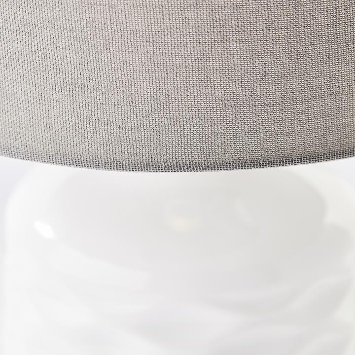 Produktbild Brilliant Ilysa Tischleuchte 42cm weiss/grau (E14)