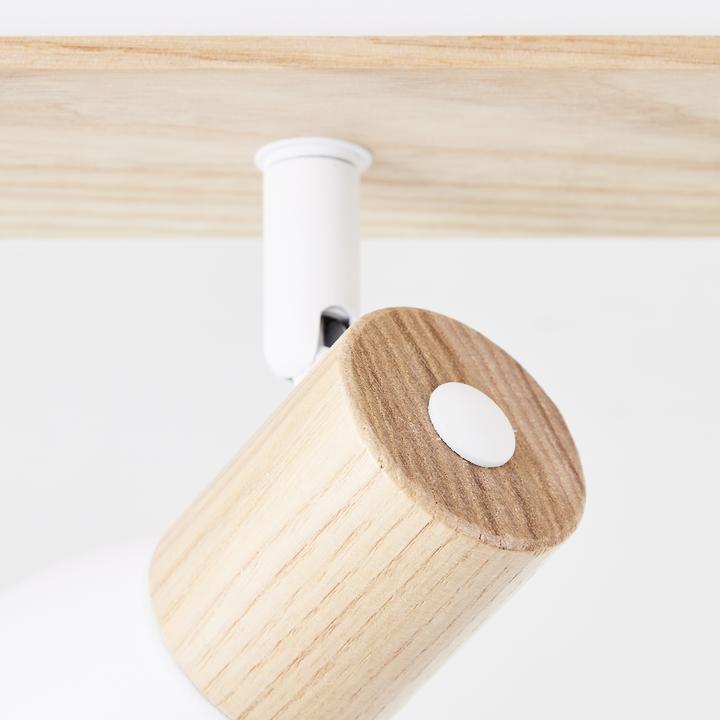 Produktbild Brilliant Daintree Spotbalken 3flg weiss/natur (E14)