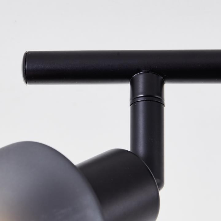 Produktbild Brilliant Loralie Spotrohr 2flg schwarz/rauchglas (E14)