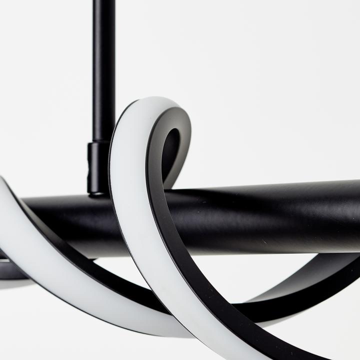 Produktbild Brilliant Amalie LED Pendelleuchte 80cm schwarz (2100 lm)