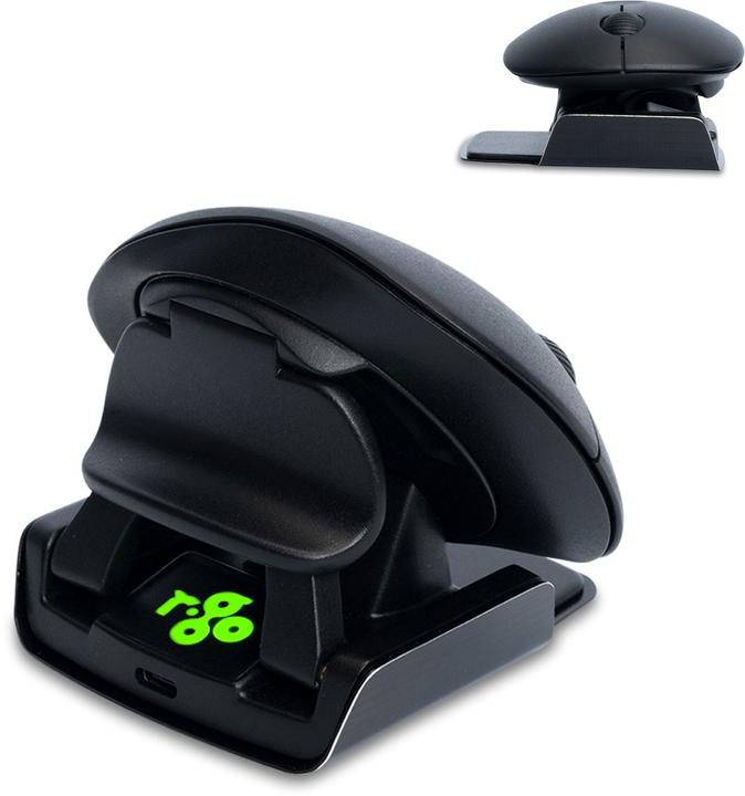 Actual product image R-Go Tools R-Go Mouse Twister ergonomic ambidextrous USB and Bluetooth bw (Cable, Wireless)