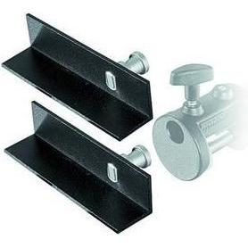 Manfrotto 204, Mini staffa a "L" nera (L-rotaia), Accessori per treppiedi, Nero