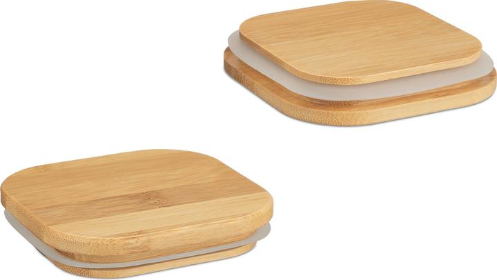 Immagine prodotto Relaxdays 3x barattolo di stoccaggio (1.20 l)