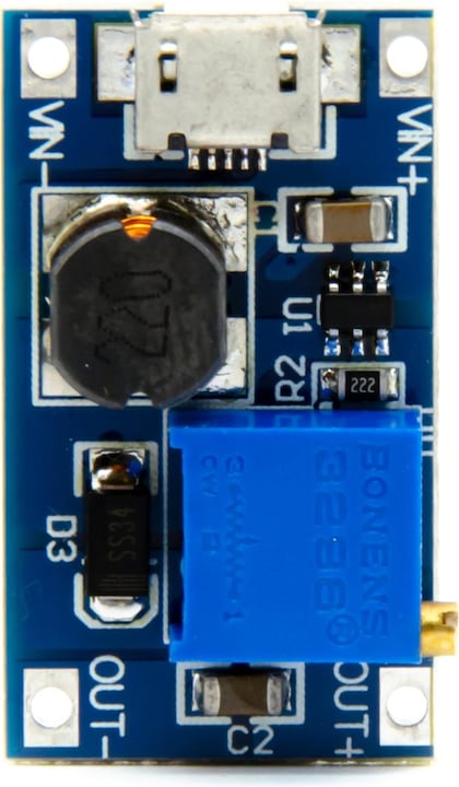 Immagine prodotto Purecrea MT3608 Regolatore di tensione step-up DC-DC Boost 2-24V con Micro USB