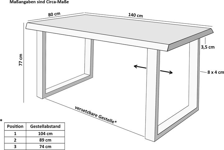Image du produit SAM Milo (140 x 80 x 77 cm)