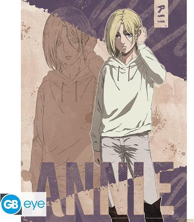 Actual product image GB Eye ATTACK ON TITAN - Portfolio 9 posters Characters S4 (21x29,7) (21 x 29.70 cm)