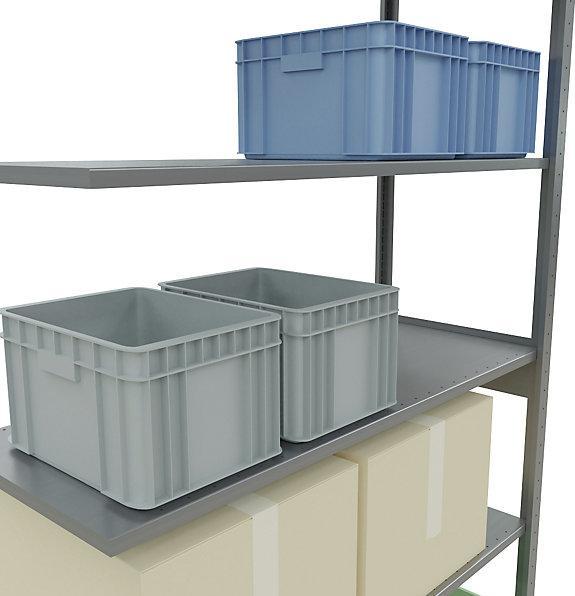 Actual product image eurokraft pro Boltless shelving, single row