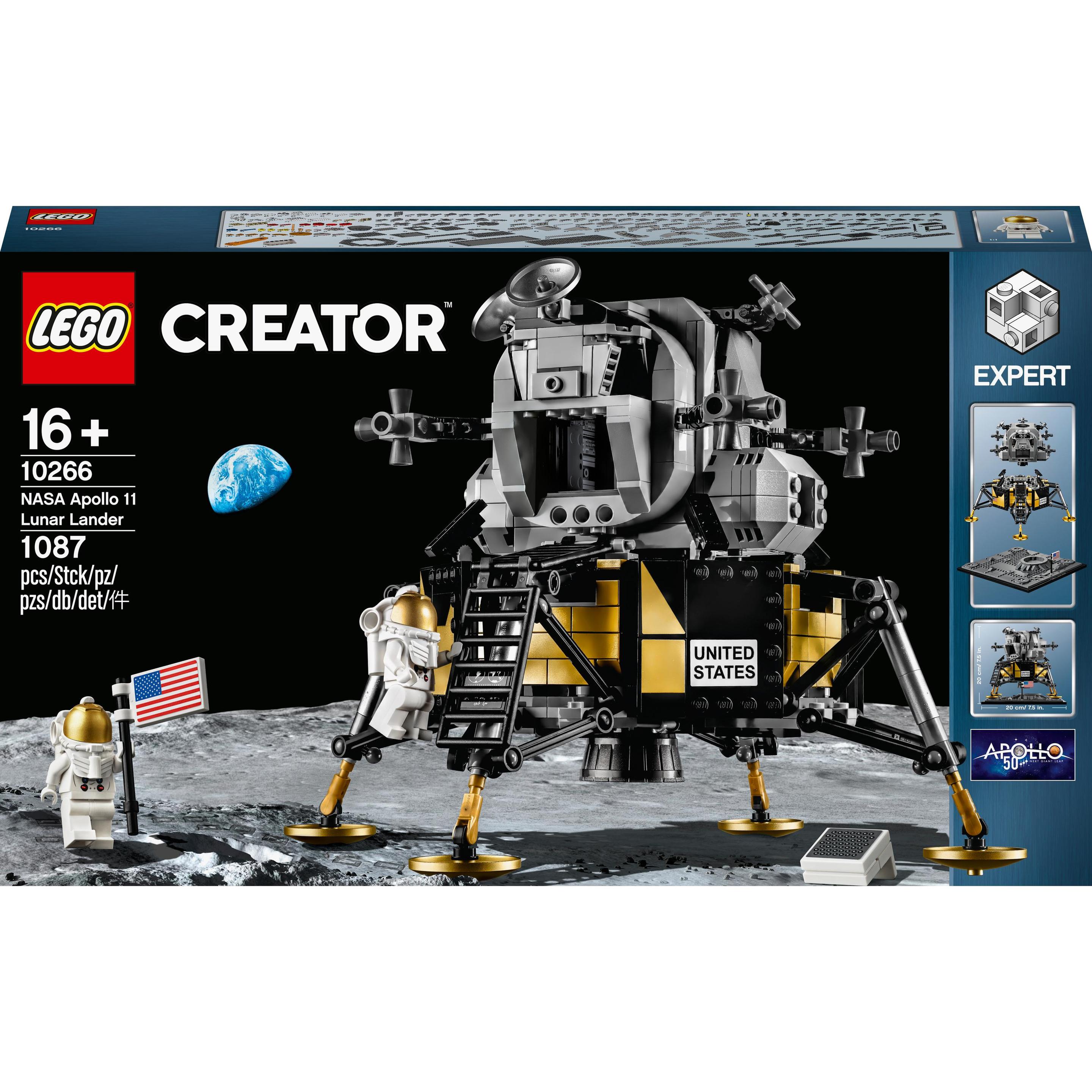 LEGO Lunar Lander (10266, LEGO Creator Expert, LEGO Seltene Sets)