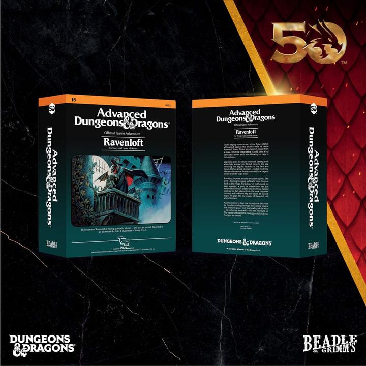 Actual product image Beadle & Grimm´s Dungeaons & Dragons Classic Module Dice Set Ravenloft (7)