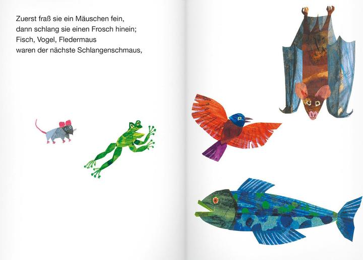 Produktbild Die Riesenschlange Sansibar (Deutsch, Eric Carle, Richard Buckley, 2016)