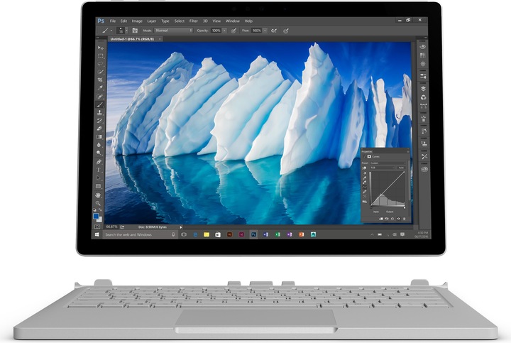 Microsoft Surface Book - Performance Base, 256GB SSD (13.50", Intel Core i7-6600U, 8 GB, 256 GB, CH)