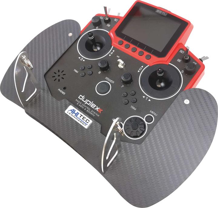 Immagine prodotto AHLtec Console del trasmettitore Jeti DS-12 Carbon con staffa standard per console del trasmettitore