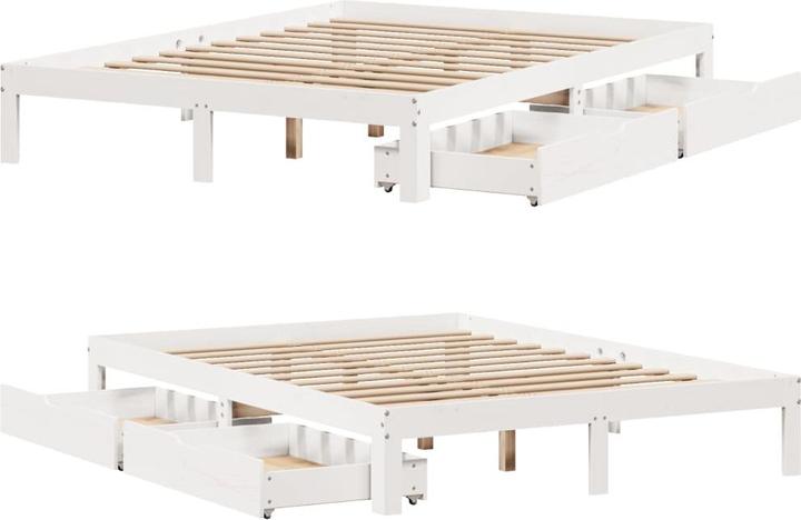 Actual product image vidaXL Bettrahmen (120 x 200 cm)