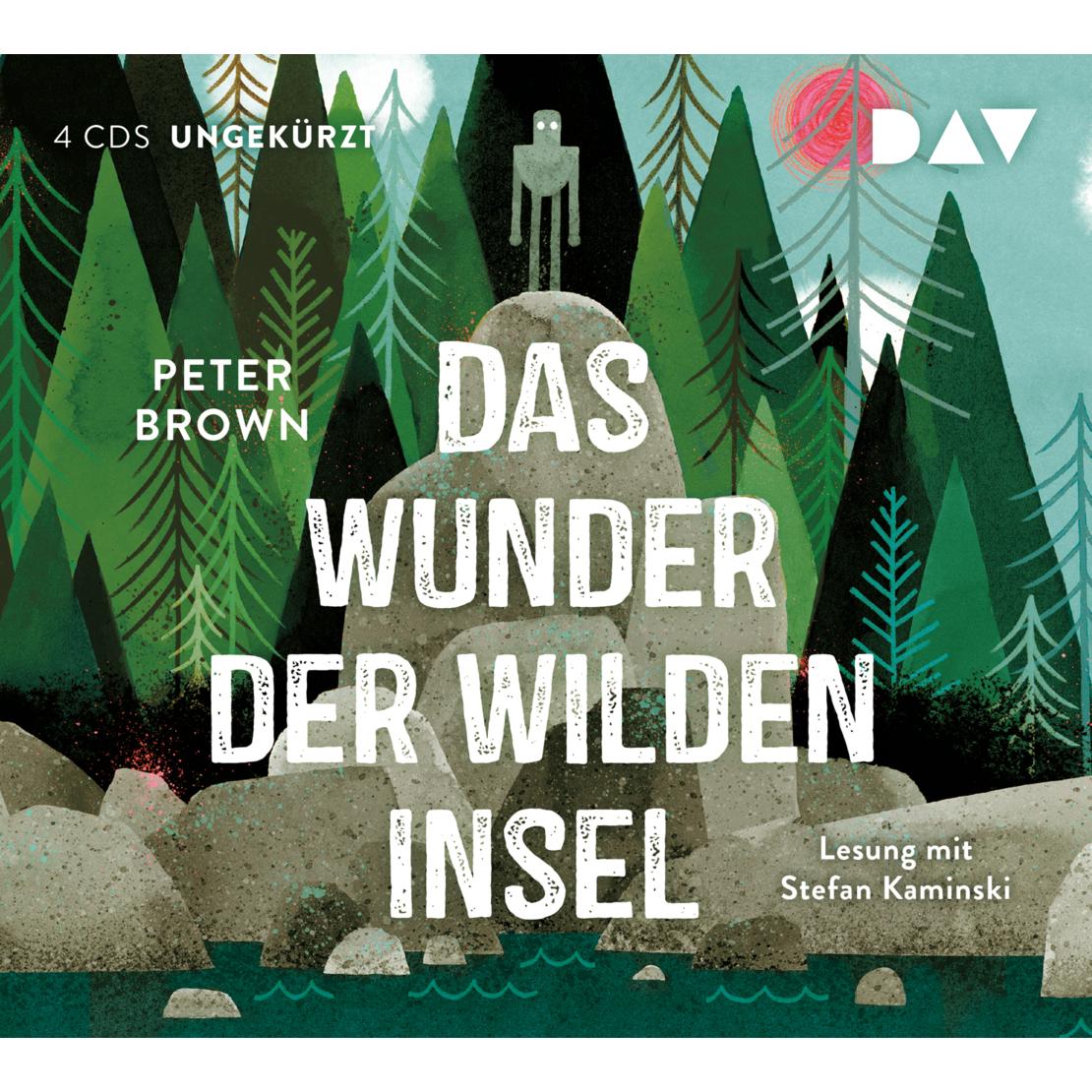 Das Wunder der wilden Insel, Hörbücher von Peter Brown, Stefan Kaminski, Uwe-Michael Gutzschhahn