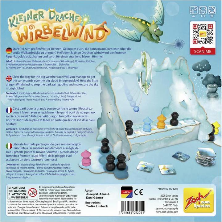 Immagine prodotto Zoch Kleiner Drache Wirbelwind (Tedesco, Inglese, Italiano, Francese)